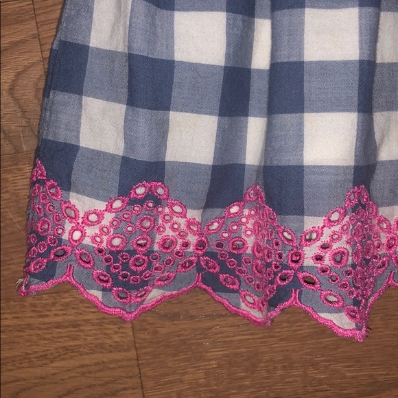 BABY GAP GINGHAM EYELET DRESS - Picture 3 of 4